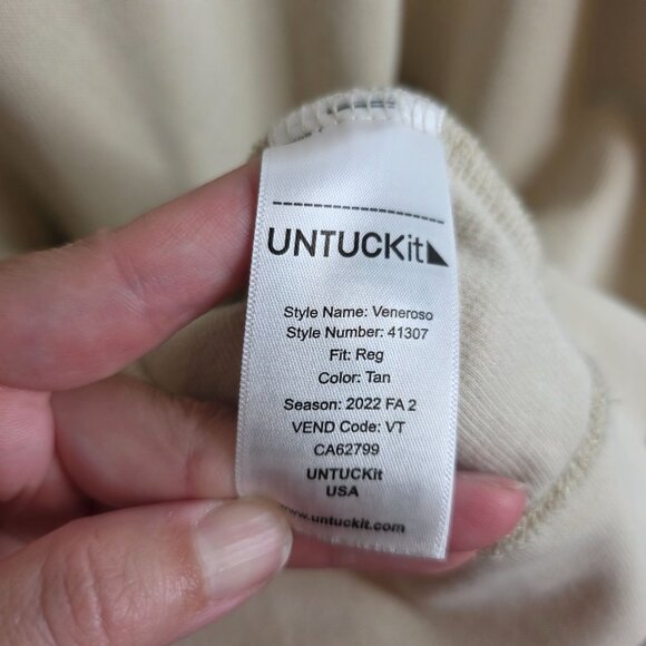 Untuckit Sweater Mens Large - Picture 5 of 7